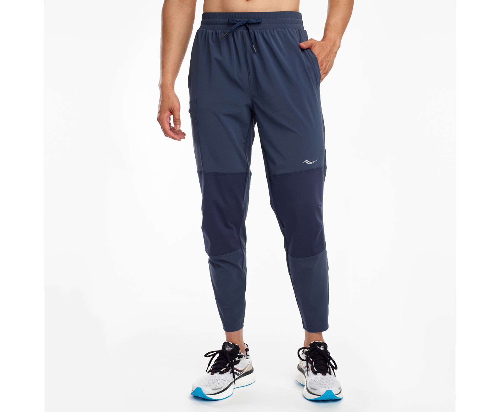 Saucony Summit Jogger Men\'s Pants Blue | Canada 619XYUF